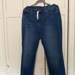 Talbots curvy Boot Cut Denim Jeans
